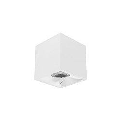 downlight APOLLO MAXI square, smooth, DALI controllable IP20, powder coated, white dimmable