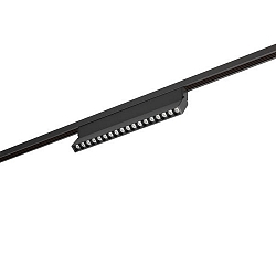 track linear luminaire PEPA LINEAR 33.1CM TILT LENS DALI controllable, tiltable, with lens optics IP20, black matt dimmable