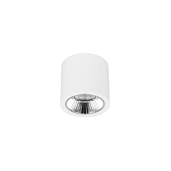 downlight APOLLO MIDI round, DALI controllable, faceted IP20, powder coated, black dimmable