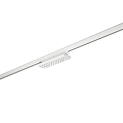 3-phase spot BALI MINI AS 75�/76� DALI-2 - 29.4CM rotatable, DALI controllable, with lens optics IP20, white matt dimmable
