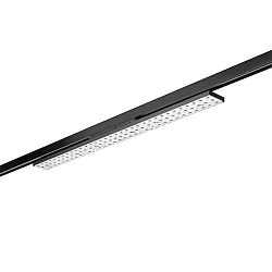 3-phase spot BALI MAXI DA 25�/25� DALI-2 - 88CM rotatable, DALI controllable, with lens optics IP20, black matt dimmable