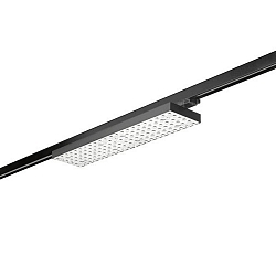 3-phase spot BALI MEGA DA 25�/25� DALI-2 - 58.7CM rotatable, DALI controllable, with lens optics IP20, black matt dimmable