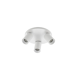 ceiling luminaire TAGES 3 flames, round GU10 IP20