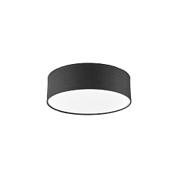 ceiling luminaire TIM � 40CM up / down, with diffuser E27 IP20, nickel matt dimmable