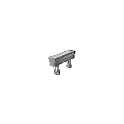 panel spot WALLWASHER IP66, titanium dimmable
