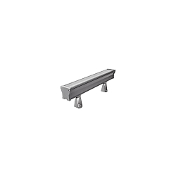 panel spot WALLWASHER IP66, titanium dimmable