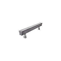 panel spot WALLWASHER IP66, titanium dimmable