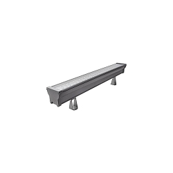 panel spot WALLWASHER IP66, titanium dimmable