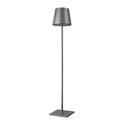 floor lamp NIOBE switchable E27 IP54, graphite 
