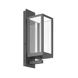 outdoor wall luminaire KEDIRI switchable LED IP54, grey 