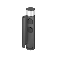 bollard lamp MATURNA IP44 switchable LED IP44, graphite 
