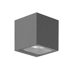 outdoor wall luminaire SELIA switchable LED IP54, grey 