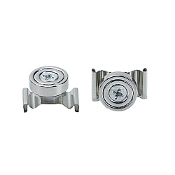 magnet holder LINEO LED T5/T8 120CM / 150CM REPLACEMENT mechanical, with spacer, stainless steel