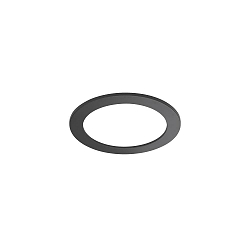 ring MUNA MINI round, black matt