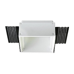 Recessed square mounting frame for luminaire COUPLED (BRUM-12640 /-41 /-42 /-43 /-44 /-45), white