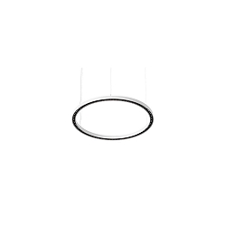 pendant luminaire DEVON � 80CM for VDU workstation, Matter controllable IP20, powder coated, white matt dimmable