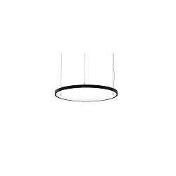 pendant luminaire ANDROS IN � 80CM DALI controllable IP20, powder coated, black matt dimmable