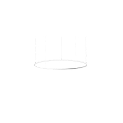 pendant luminaire ANDROS OUT � 180CM Matter controllable IP20, powder coated, black matt dimmable