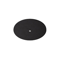 acoustical element SILENTIUM (SMOOTH) 59.5CM round, symmetrical, black
