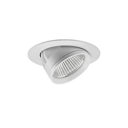 recessed luminaire ARTEMIS MINI round, rotatable, switchable LED IP20, silver  27W 3584lm 4000K CRI 90-100