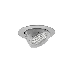 ceiling recessed luminaire ARTEMIS MIDI round, direct IP20, silver dimmable