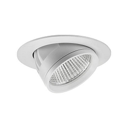 recessed luminaire ARTEMIS MAXI round, rotatable, switchable LED IP20, silver  42W 5582lm 3000K CRI 90-100