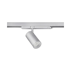 3-phase spot TRAXX MICRO round, rotatable IP20, silver dimmable