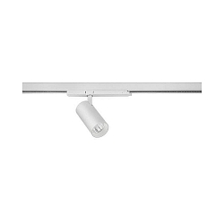 3-phase spot TRAXX MIDI round, rotatable IP20, white dimmable