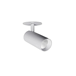 spot TRAXX MICRO swivelling, rotatable, direct IP20, silver dimmable