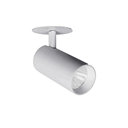 spot TRAXX MINI round, swivelling, rotatable, switchable LED IP20, silver 