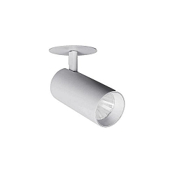 spot TRAXX MIDI swivelling, rotatable, direct IP20, silver dimmable
