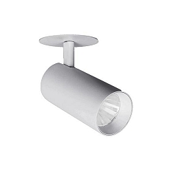 spot TRAXX MIDI round, swivelling, rotatable, switchable LED IP20, silver 