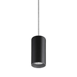 pendant luminaire TRAXX MINI round, switchable LED IP20, silver 