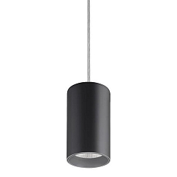pendant luminaire TRAXX MAXI round, switchable LED IP20, silver 