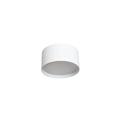 outdoor ceiling luminaire � 9CM round, CCT Switch, with diffuser IP44, powder coated, white