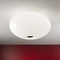 Ceiling luminaire AIH, 2x E27, IP20, white glossy