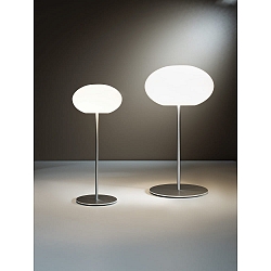 Table lamp AIH, E27, IP20, white glossy