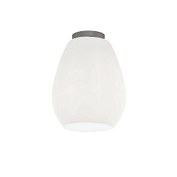 Ceiling luminaire BAGAN, E27, IP20, opal white matt