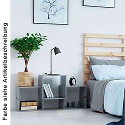 Table lamp CLAVIO, E27, IP20, Lava anthracite, anthracite