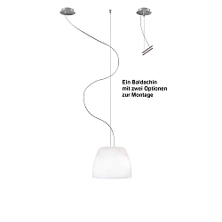 Pendant luminaire MARA, E27, IP20, opal white matt