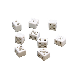 Accessories clamp ceramic, 21x18x10 mm