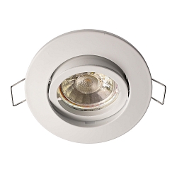 downlight ALIOTH 2 ROUND round, swivelling, voltage constant GU5.3 IP20, white dimmable