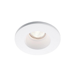 Recessed ceiling ring, round, voltage constant, 12V AC / DC, GU5.3 / MR16, 50W, plaster, �125mm