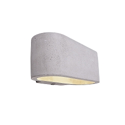 Concrete wall luminaire ATRIA, G9 max. 25W