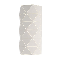 Wall luminaire ASTEROPE LINEAR, E14, matt white