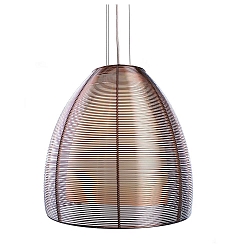 Pendant luminaire Filo Big Mob, 220-240V AC / 50-60Hz, E27, 60W, metal, silver