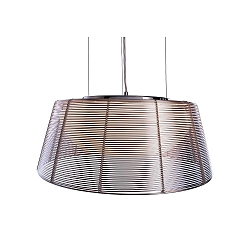 Pendant luminaire Filo sat, 222-240V AC / 50-60Hz, E27, 3 x 60W, metal, silver