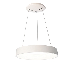 LED pendant luminaire SCULPTORIS 60, 40W, 4000K, 150�, matt white