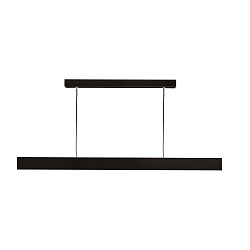 Pendant luminaire APOLLON, 200-250V AC/50-60Hz, 42W, black matt