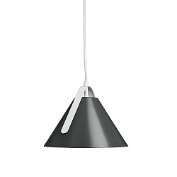 Pendant luminaire DIVERSITY, 220-240V AC/50-60Hz, E27, 1x max. 40W, grey